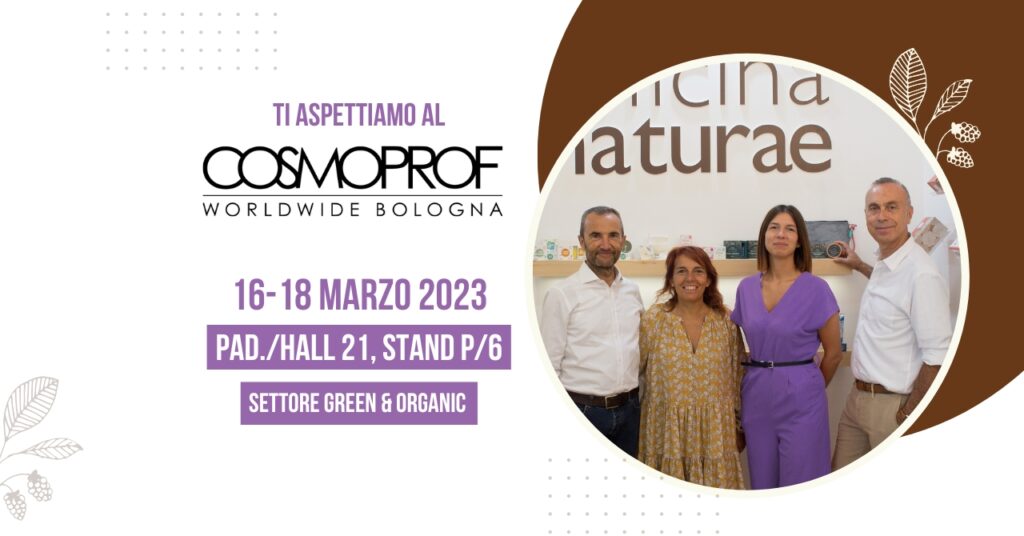 Officina Naturae torna al Cosmoprof 2023